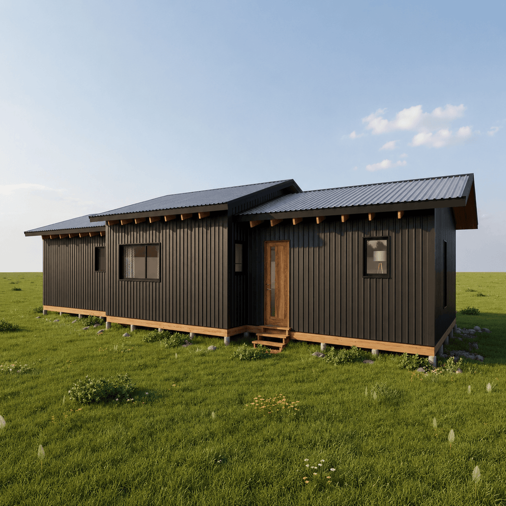 Kit panelizado casa 77m2