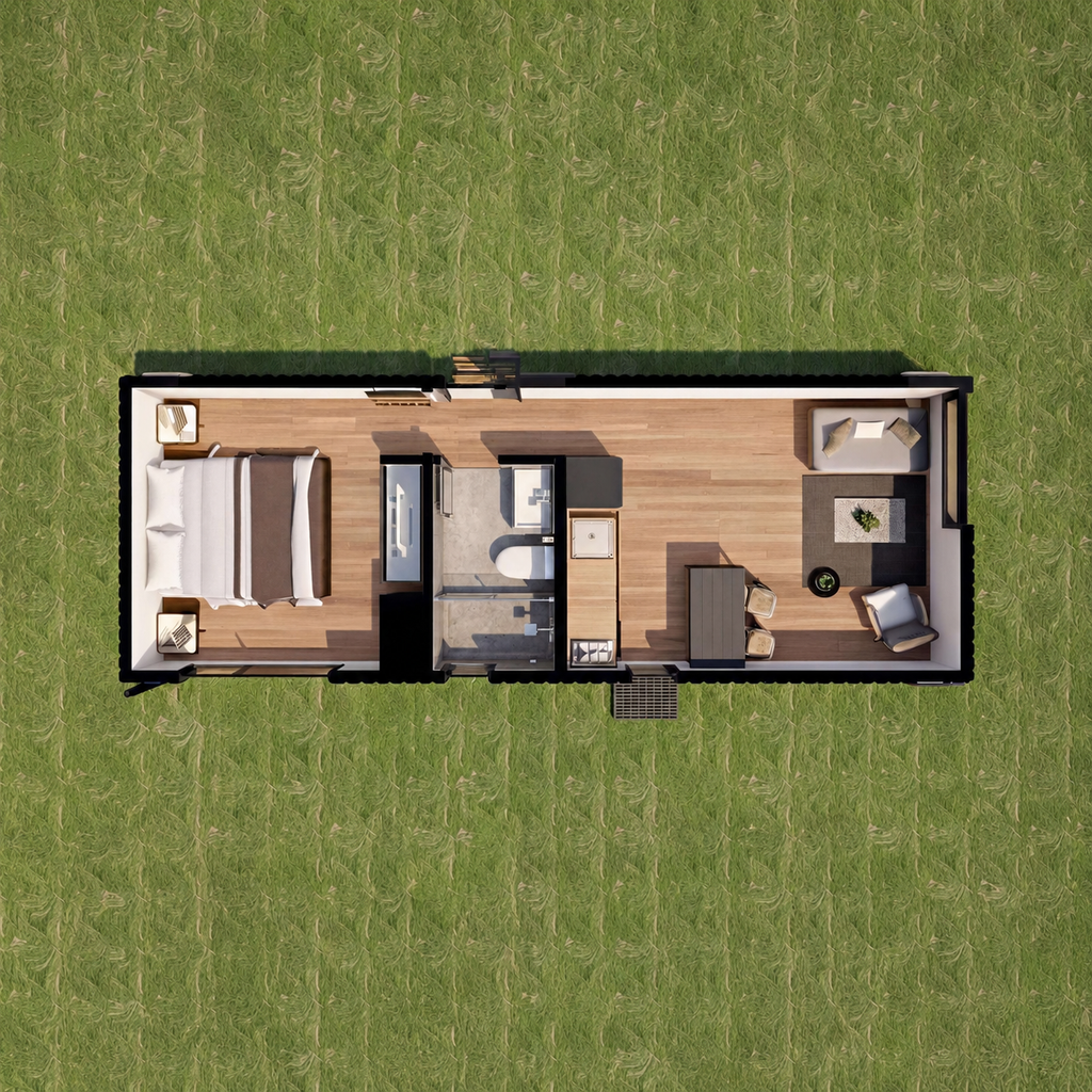 Casa Colono 34m2 Pieza-Baño-Sala/Cocina