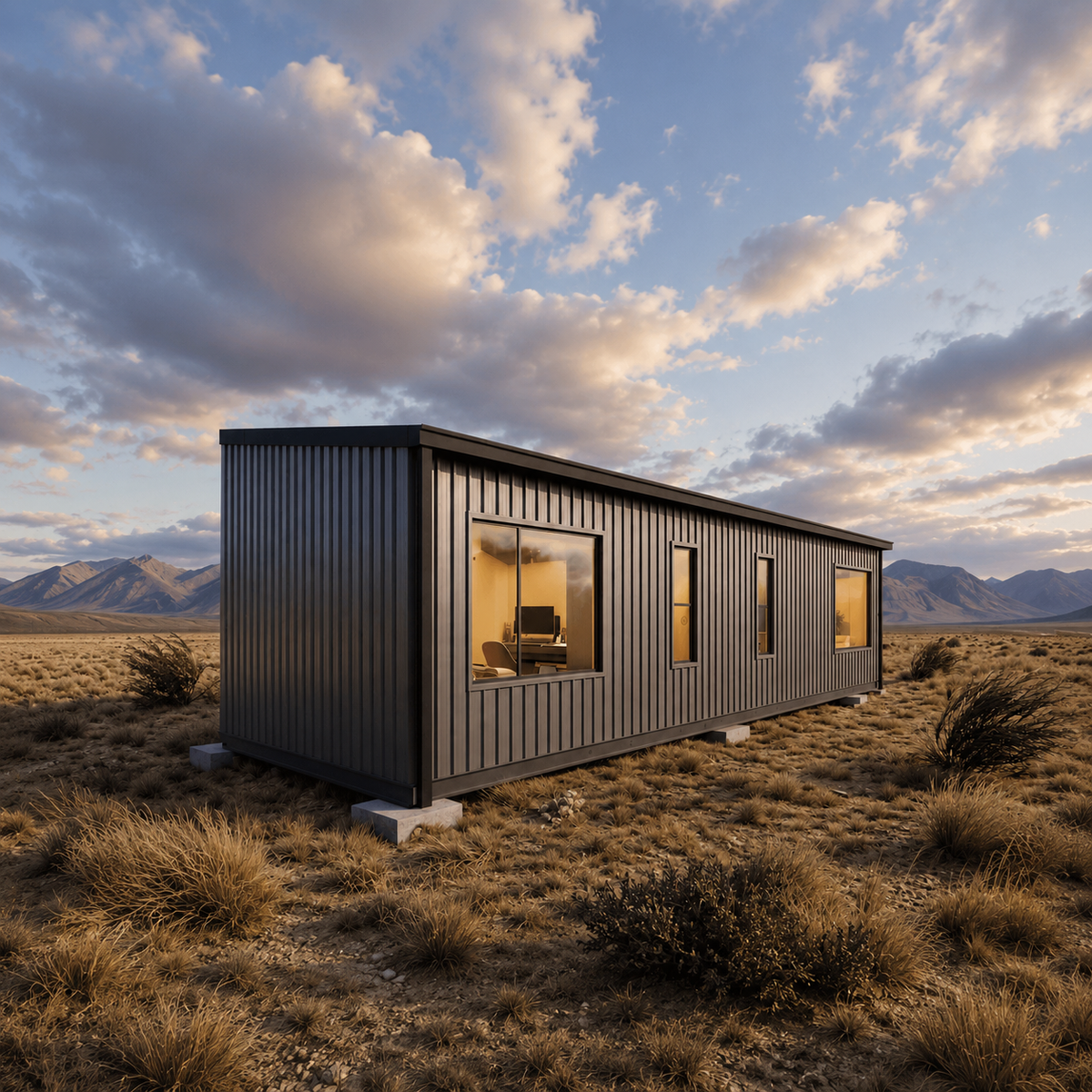 Kit panelizado casa 34m2