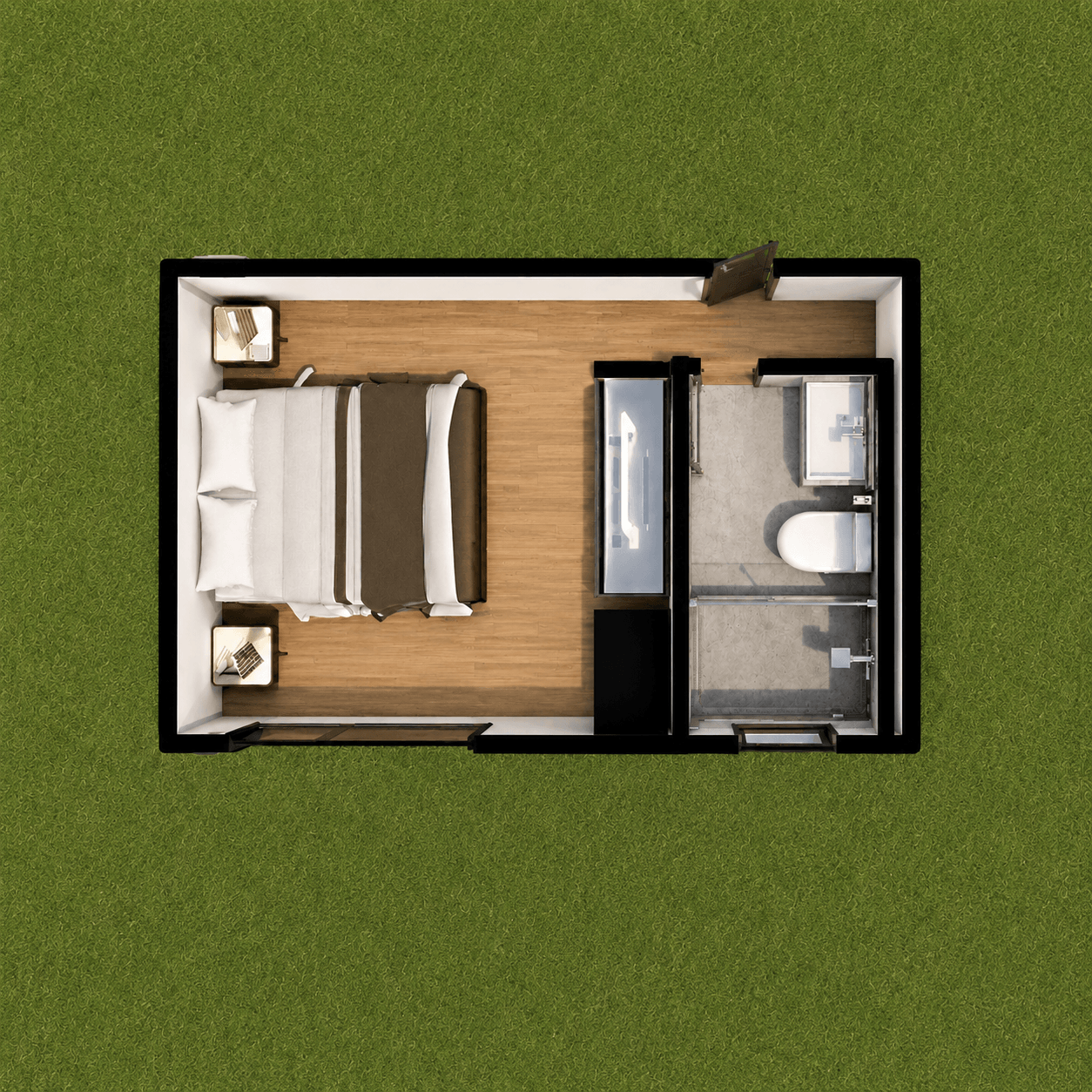 Casa Pionero 17m2 Baño+Pieza
