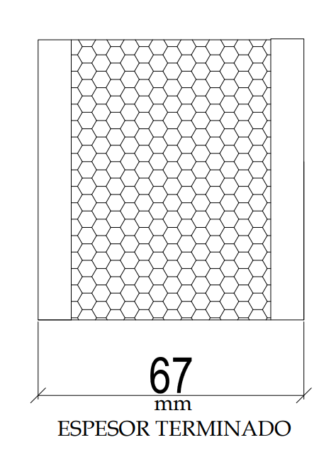 PANEL SIP 67 MM