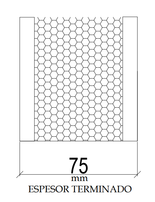 PANEL SIP 75 MM