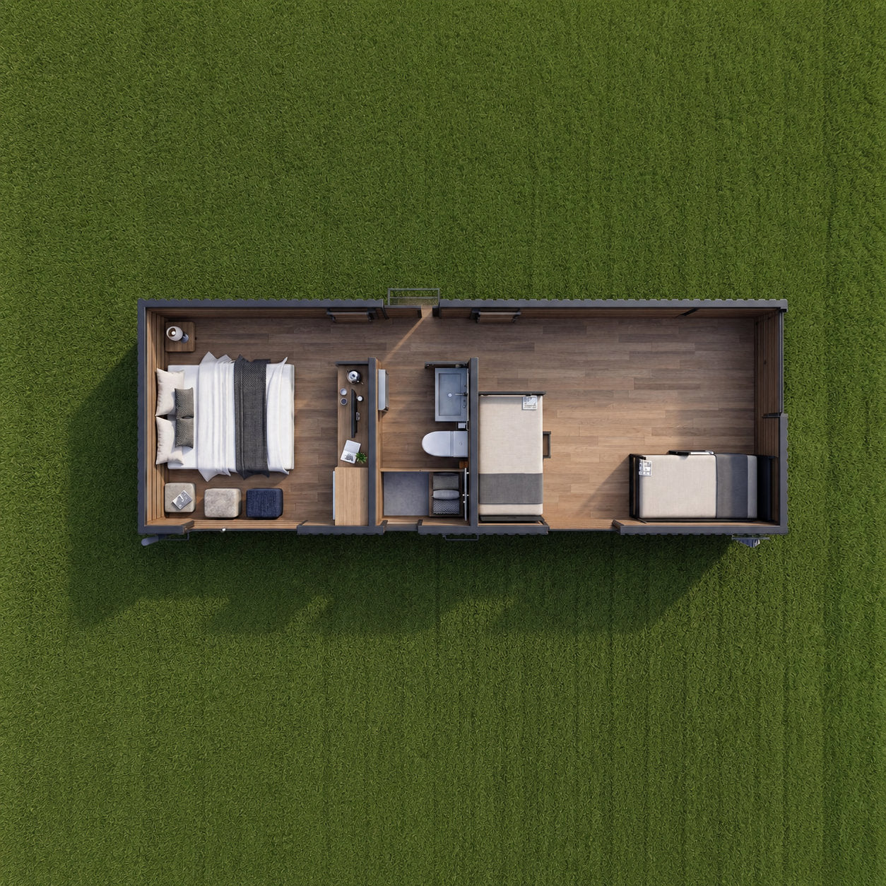 Casa Colono 34m2 2 Piezas + Baño